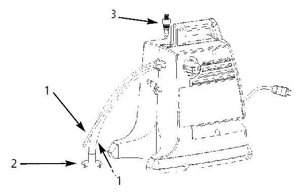 House-Painter Parts Diagram and Parts List for EZ5000  Campbell Hausfeld Paint Sprayer